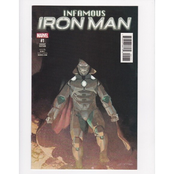 Infamous Iron Man Esad Ribic 1:25 Retailer Incentive Variant High Grade Dr Doom - Picture 3 of 4